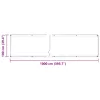  Növénytakaró fülekkel 1x10 m PVC