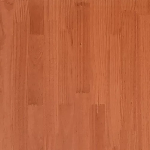  viaszbarna tömör fenyőfa ágy matrac nélkül 150 x 200 cm