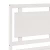  fehér tömör fa extra hosszú ágykeret matrac nélkül 200 x 220 cm