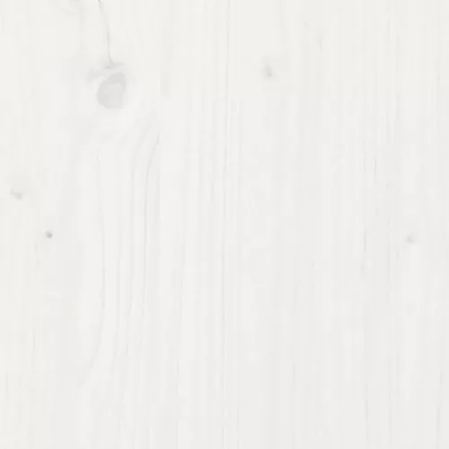  fehér tömör fa extra hosszú ágykeret matrac nélkül 200 x 220 cm