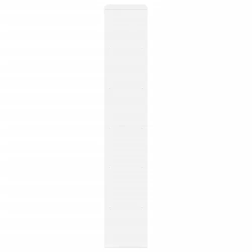  fehér szerelt fa könyvespolc 100 x 33 x 187,5 cm