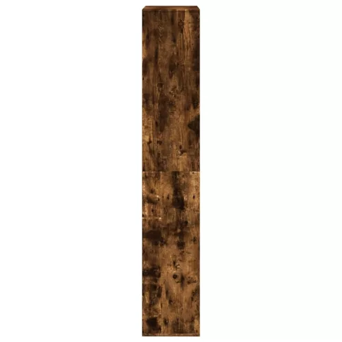  füstös tölgy színű szerelt fa könyvespolc 100 x 33 x 187,5 cm