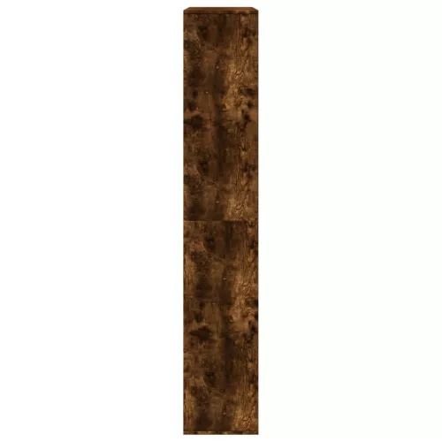  füstös tölgy színű szerelt fa könyvespolc 100 x 33 x 187,5 cm