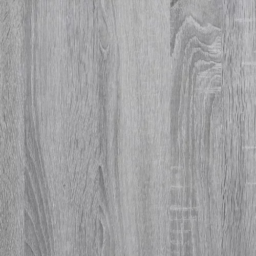  szürke sonoma színű szerelt fa könyvespolc 100 x 33 x 135 cm