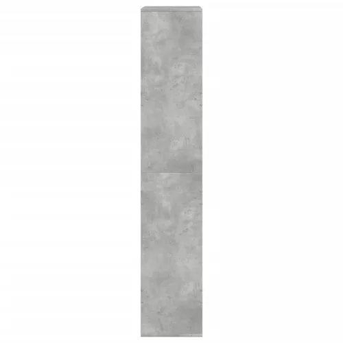  betonszürke szerelt fa könyvespolc 100 x 33 x 175 cm