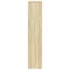  sonoma tölgy színű szerelt fa térelválasztó 100 x 33 x 156,5 cm