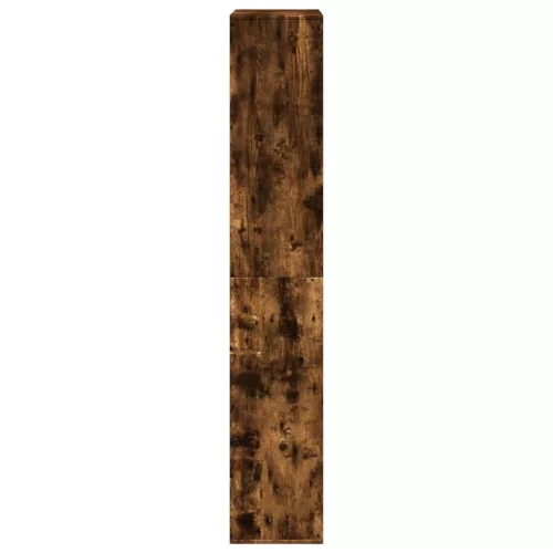  füstös tölgy színű szerelt fa térelválasztó 100 x 33 x 187,5 cm