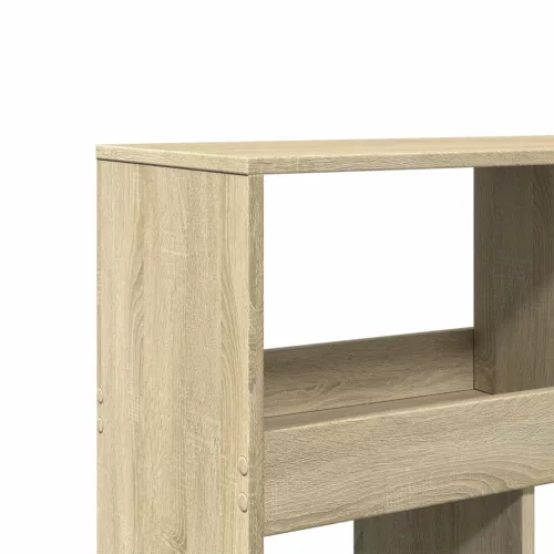  sonoma tölgy színű szerelt fa térelválasztó 100 x 33 x 125,5 cm