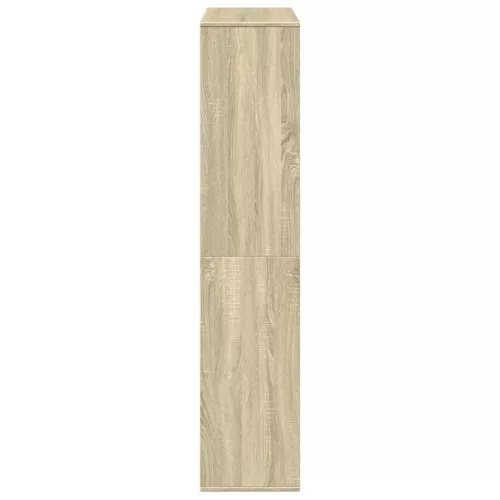  sonoma tölgy színű szerelt fa térelválasztó 100 x 33 x 156,5 cm