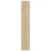  sonoma tölgy színű szerelt fa térelválasztó 100 x 33 x 187,5 cm
