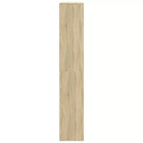  sonoma tölgy színű szerelt fa térelválasztó 100 x 33 x 187,5 cm