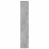  betonszürke szerelt fa térelválasztó 100 x 33 x 187,5 cm