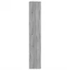  szürke sonoma színű szerelt fa térelválasztó 100x33x187,5 cm