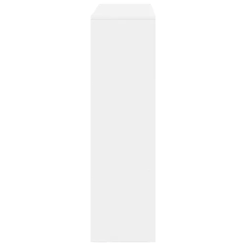  fehér szerelt fa térelválasztó 100 x 33 x 115 cm