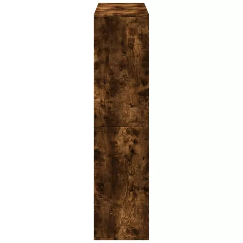  füstös tölgy színű szerelt fa térelválasztó 100 x 33 x 135 cm