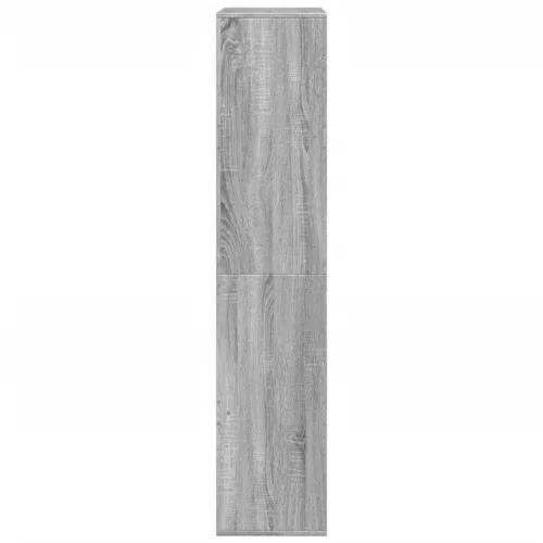  szürke sonoma színű szerelt fa térelválasztó 100x33x155,5 cm