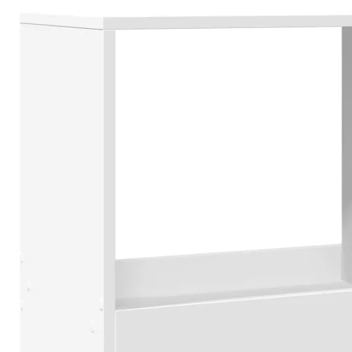  fehér szerelt fa térelválasztó 100 x 33 x 175 cm