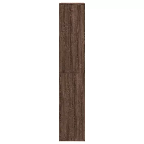  barna tölgy színű szerelt fa térelválasztó 100 x 33 x 175 cm