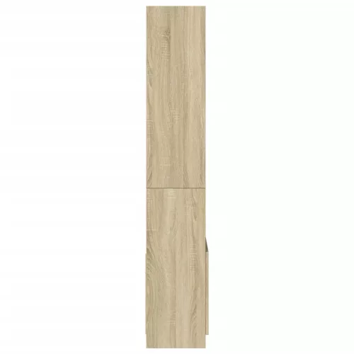  sonoma tölgy szerelt fa magasszekrény 63 x 33 x 180 cm