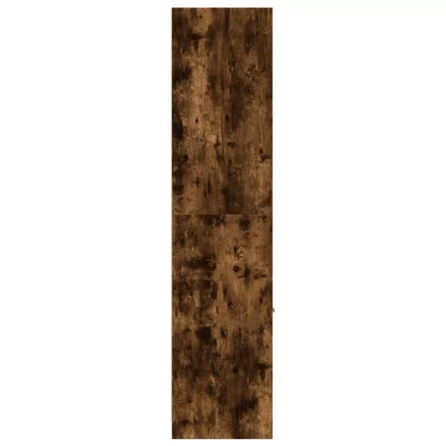  füstös tölgy színű szerelt fa patikaszekrény 30 x 41 x 174,5 cm