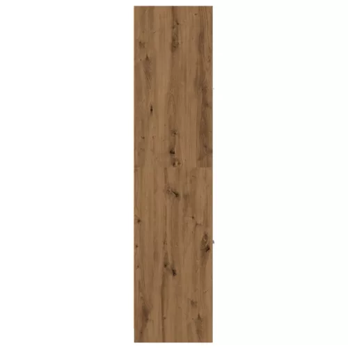  kézműves tölgy színű szerelt fa patikaszekrény 30x41x174,5 cm