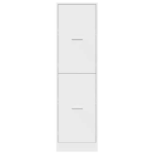  fehér szerelt fa patikaszekrény 40 x 41 x 144,5 cm