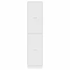  fehér szerelt fa patikaszekrény 40 x 41 x 174,5 cm