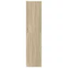  sonoma tölgy színű szerelt fa patikaszekrény 40 x 41 x 174,5 cm