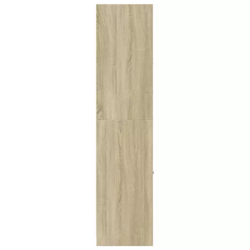  sonoma tölgy színű szerelt fa patikaszekrény 40 x 41 x 174,5 cm