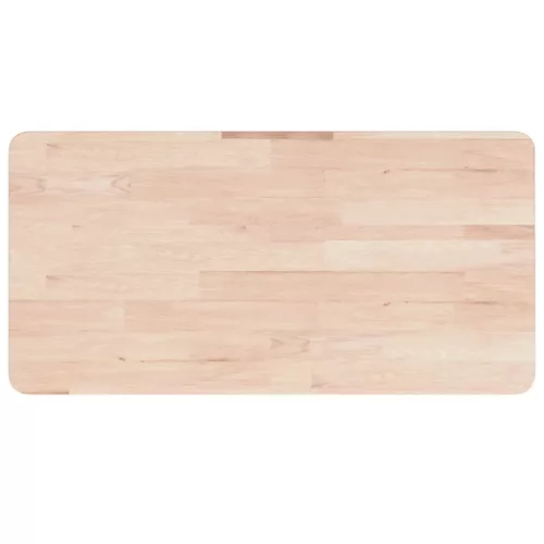  tömör tölgyfa négyszög alakú munkapad 100 x 60 x (73-99,5) cm