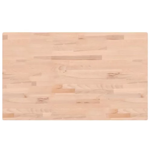  tömör bükkfa négyszög alakú munkapad 100 x 60 x (71,5-98) cm