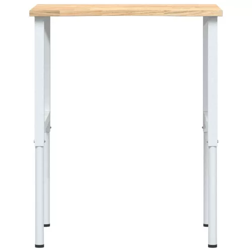  tömör tölgyfa munkapad 80 x 60 x (71,5-98) cm