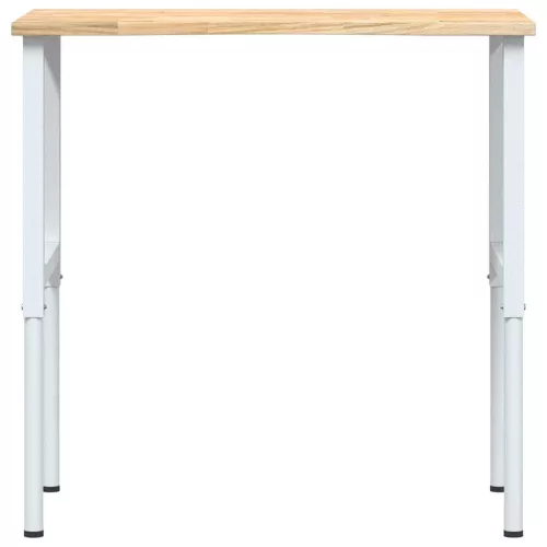  tömör tölgyfa munkapad 100 x 60 x (71,5-98) cm