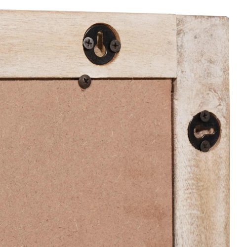  Fürdőszoba szettek ajtóval Fehér mosott felület Tömör Mangófát