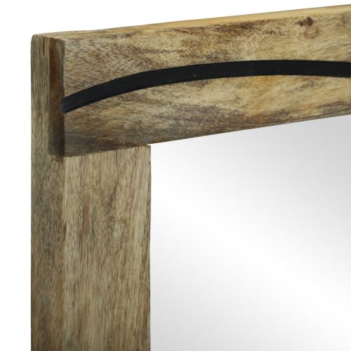  Fürdőszoba bútor szett polcokkal tárolóval ajtóval tükörrel 2 pcs Barna Sztenderd