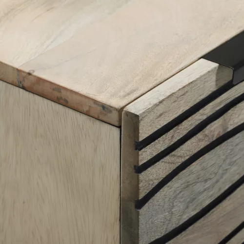  Oldalszekrények fiókkal Egyéb tárolóval 2 pcs Fehér 60 x 33,5 x 75 cm