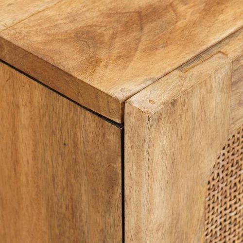  Fürdőszoba szettek fiókkal polcokkal Természetes Tömör Mangófát