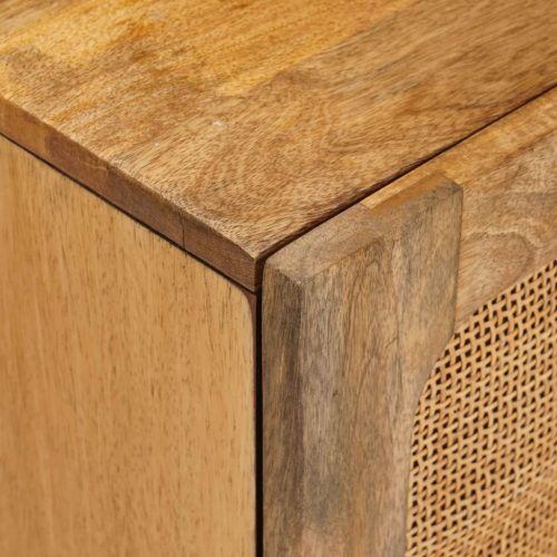  Fürdőszoba szettek fiókkal polcokkal Természetes Tömör Mangófát