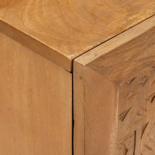  Fürdőszoba bútor szett fiókkal polcokkal 4 pcs Barna Faanyag