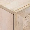 Széf 3 pcs Fehér 180 x 33,5 x 75 cm tömör mangófa