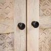  Széf 3 pcs Fehér 180 x 33,5 x 75 cm tömör mangófa
