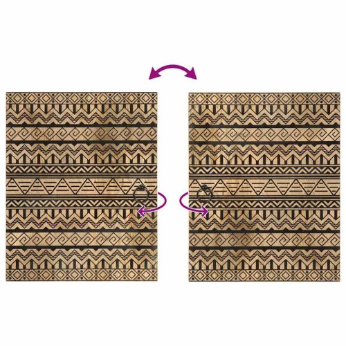  3 részes tömör mangófa fürdőszobai bútorszett