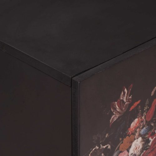  Fürdőszobai Szekrény Szett fiókkal ajtóval 3 pcs Tömör Mangófát