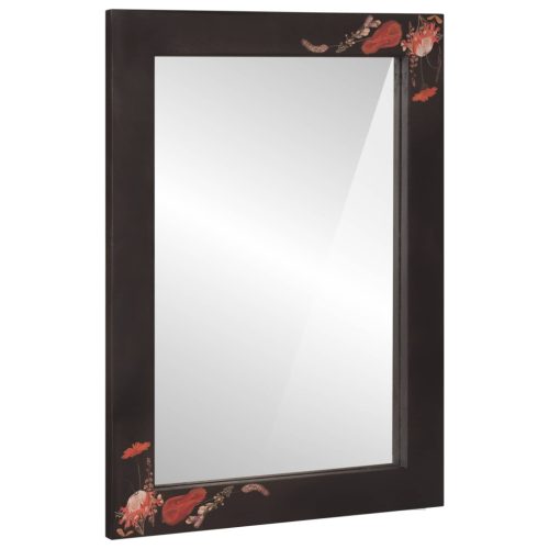  Fürdőszobai Szekrény Szett fiókkal ajtóval 4 pcs Tömör Mangófát