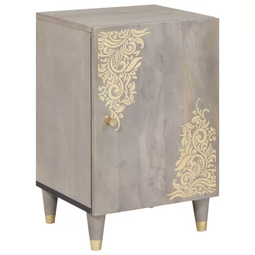  Fürdőszoba bútor szett fiókkal 4 pcs Szürke 62 x 33 x 58 cm