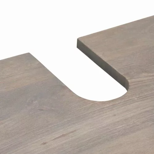  Fürdőszoba bútor szett fiókkal 4 pcs Szürke 62 x 33 x 58 cm