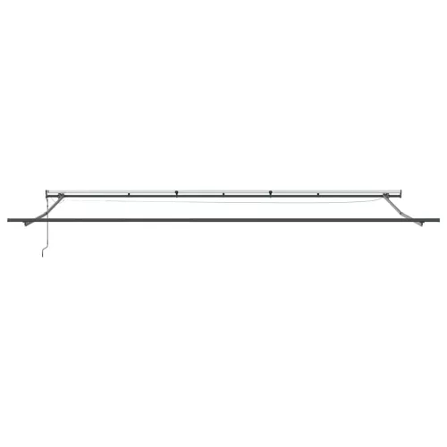  burgundi vörös automata kihúzható LED-es napellenző 600x300 cm