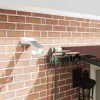  barna automata kihúzható LED-es napellenző 500 x 300 cm