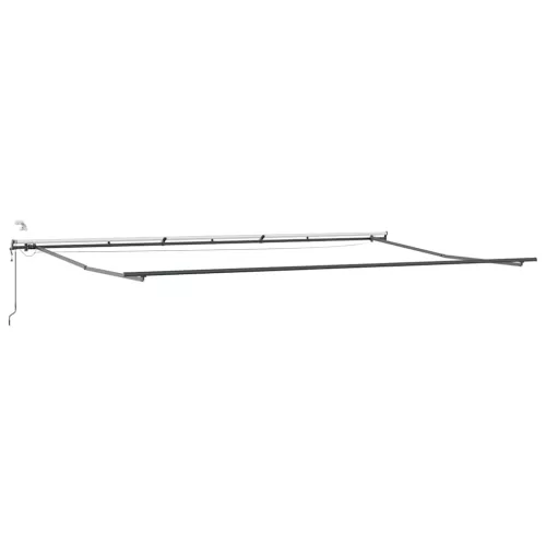  barna automata kihúzható LED-es napellenző 600 x 300 cm