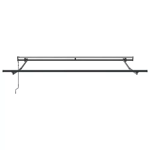  antracitszürke és fehér automata kihúzható napellenző 300x250cm